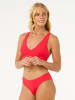 Rip Curl Bikini-Oberteil "Premium Surf" in Rot
