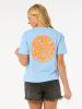 Rip Curl Shirt "Icons of Surf" lichtblauw