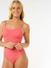 Rip Curl Badeanzug "Shell Cove" in Rot/ Bunt