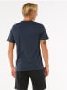 Rip Curl Koszulka "Sun Soaker" w kolorze granatowym