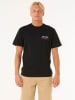 Rip Curl Shirt "Surf Revival Ding Repair" in Schwarz