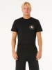 Rip Curl Koszulka "Desti Animals" w kolorze czarnym