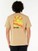 Rip Curl Shirt "Surf Revival Sunsets" in Beige