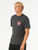 Rip Curl Koszulka "Shaper Address" w kolorze antracytowym