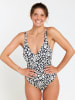 Rip Curl Badpak "Las Flores" wit/donkerblauw