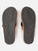 Rip Curl Leren teenslippers "Revival" lichtbruin
