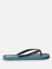 Rip Curl Japonki "Icons of Surf Bloom" w kolorze czarno-granatowym