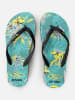Rip Curl Japonki "Raw Energy Bloom" w kolorze czarno-turkusowym