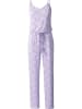 Heine Jumpsuit paars/wit