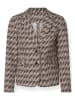Heine Blazer in Taupe/ Schwarz