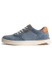 TRAVELIN' Leder-Sneakers "Bromley" in Blau