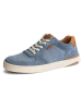 TRAVELIN' Leren sneakers "Bromley" blauw