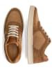 TRAVELIN' Leder-Sneakers "Bromley" in Hellbraun