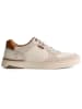 TRAVELIN' Leren sneakers "Bromley" beige