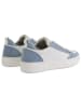 TRAVELIN' Leren sneakers "Caris" wit/blauw