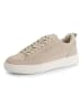 TRAVELIN' Leren sneakers "Croydon" beige