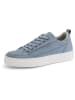 TRAVELIN' Leren sneakers "Cumbria" blauw