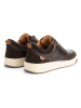 TRAVELIN' Leren sneakers "Darley" bruin