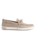 TRAVELIN' Leren mocassins "Falmouth" beige