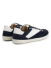 TRAVELIN' Leren sneakers "Flam" donkerblauw