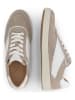 TRAVELIN' Leder-Sneakers "Falnes" in Beige