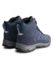 TRAVELIN' Leder-Wanderboots "Gudhjem" in Dunkelblau