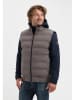 TRAVELIN' Doorgestikte bodywarmer "Magnus" grijs