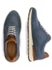TRAVELIN' Leren sneakers "Newberry" blauw