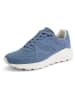 TRAVELIN' Leren sneakers "Raunds" blauw