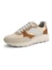 TRAVELIN' Leder-Sneakers"Riber" in Beige/ Hellbraun
