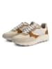 TRAVELIN' Leder-Sneakers"Riber" in Beige/ Hellbraun