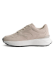 TRAVELIN' Leren sneakers "Ripley" beige