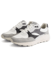 TRAVELIN' Leren sneakers "Rushden" wit/grijs