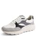TRAVELIN' Leren sneakers "Rushden" wit/grijs