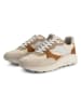 TRAVELIN' Leren sneakers "Ryde" beige/lichtbruin