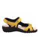 Legero Skórzane sandały "Gorla" w kolorze żółtym