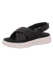 Legero Leder-Sandalen "Sunwalker" in Schwarz