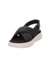 Legero Leder-Sandalen "Sunwalker" in Schwarz