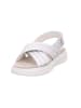 Legero Leder-Sandalen "Sunwalker" in Silber