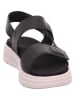Legero Leder-Sandalen "Sunwalker" in Schwarz