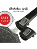 GSW 2-delige set: braadpan met deksel "Easy Click Quadura" zwart - (L)24 x (B)24 cm