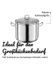 GSW 2tlg. Set: Edelstahl-Kochtopf ''Profi'' - 15 l