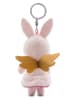 NICI Schlüsselanhänger "Schutzengel Hase" in Rosa - (H)10 cm
