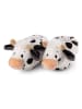 NICI Pantoffels "Kuh Cowluna" wit/zwart