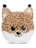 NICI Kissen "Glubschis - Lux Lenzo" in Hellbraun - (L)32 x (B)32 cm