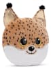 NICI Kussen "Glubschis - Lux Lenzo" lichtbruin - (L)32 x (B)32 cm