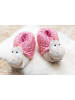 NICI Hausschuhe "Schnecke" in Rosa/ Beige