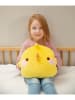 NICI Handwarmkussen "Piu Piu" geel - (B)33 x (H)33 x (D)10 cm