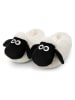 NICI Pantoffels "Shaun das Schaf" wit