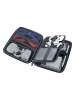 Troika Organizer-Etui in Anthrazit - (B)16 x (H)22 x (T)5 cm